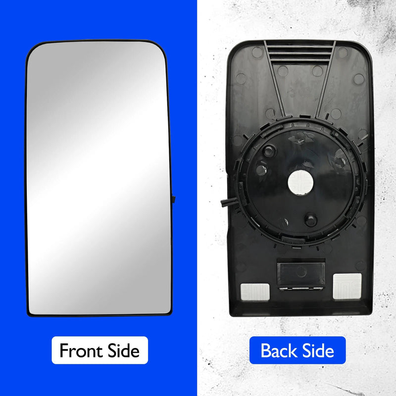 Heated Upper Flate Rear View Mirror Glass for Freightliner Cascadia 2008 2016