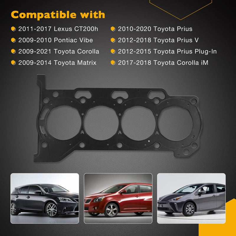 HS26515PT 1.8L Engine Head Gasket for Toyota Corolla Matrix Prius Lexus CT200h