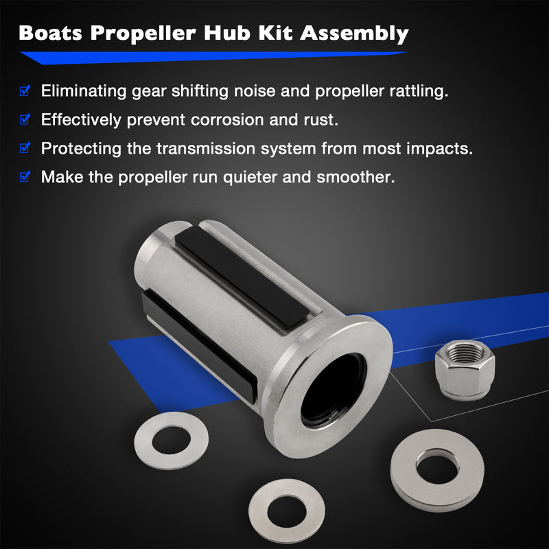 8M0183487840389K06 Prop Shaft Hub Kit For Mercury Marine Racing 1.25 Heavy Duty