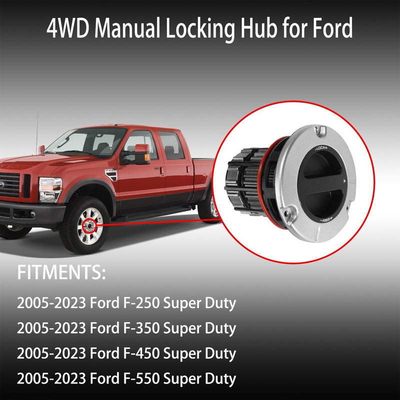 BC3Z3B396B Front Manual Lock Hub Link for Ford F450 F550 Super Duty 4WD 05 23