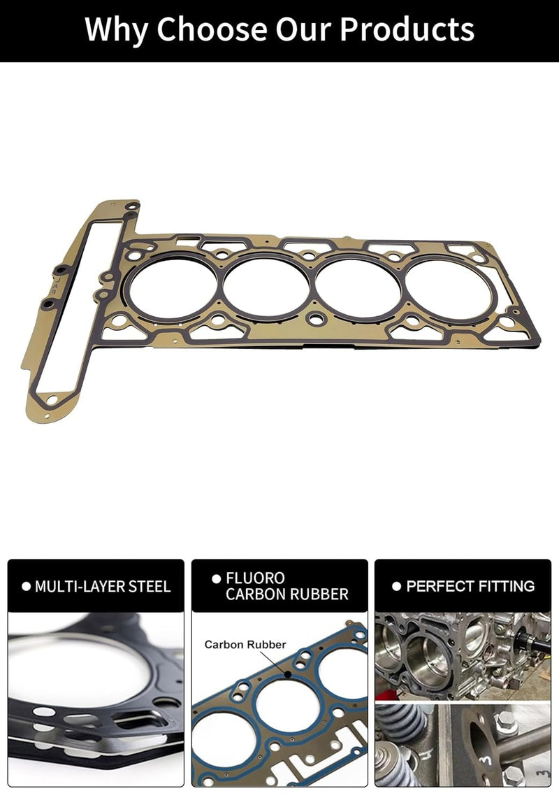 Head Gasket Set for Chevy Equinox Malibu GMC Terrain Buick Lacrosse 2010-2017