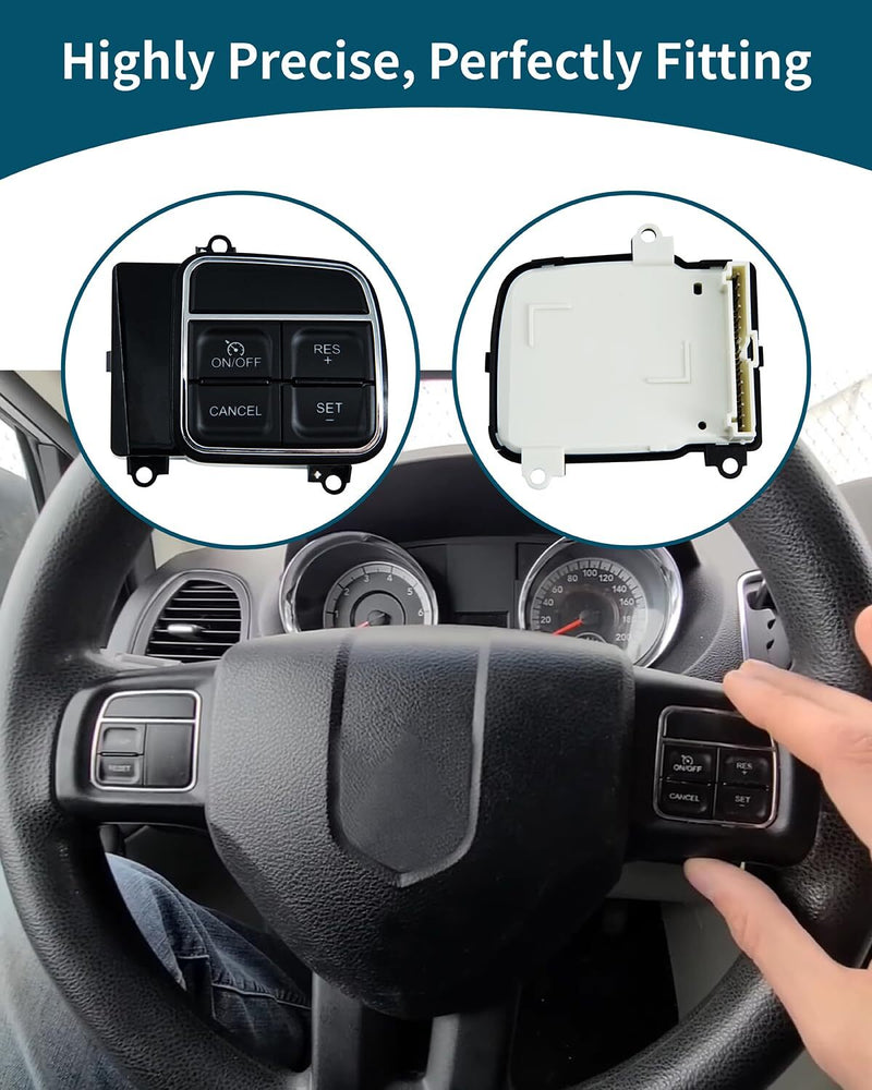 Steering Wheel Cruise Switch for Chrysler 200 Dodge Dart Jeep Compass 11 18