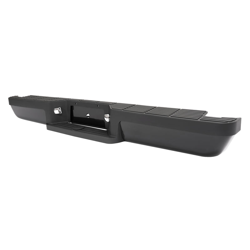 Black Steel Rear Bumper Assembly Face Bar For 1993-2011 Ford Ranger Styleside