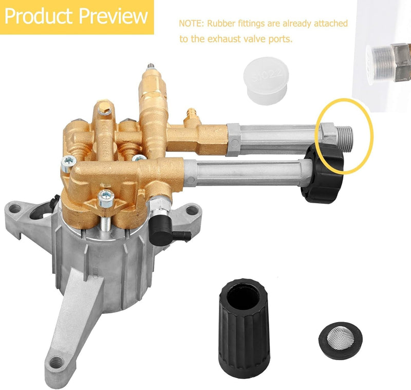 7/8 Shaft 2800 PSI 2.5 GPM Pressure Washer Pumps For AR 202605GS RMW25G28 EZ