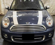 DURAFORCE 5 Inch Vinyl Bonnet and Boot Rally Stripes Racing Stripe Bonus Kit for Mini Cooper