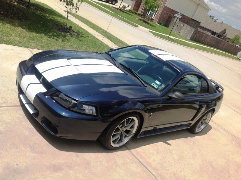 11 Inch Vinyl Rally Stripes Racing Stripe Kit 2 10x70 Inch Stripes for Ford Mustang