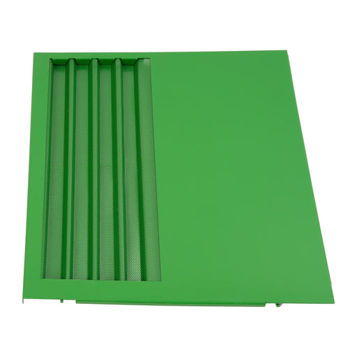 DURAFORCE Left Front Side Panel w Screen Metal INSERT for John Deere 6110 6200 6405 6500