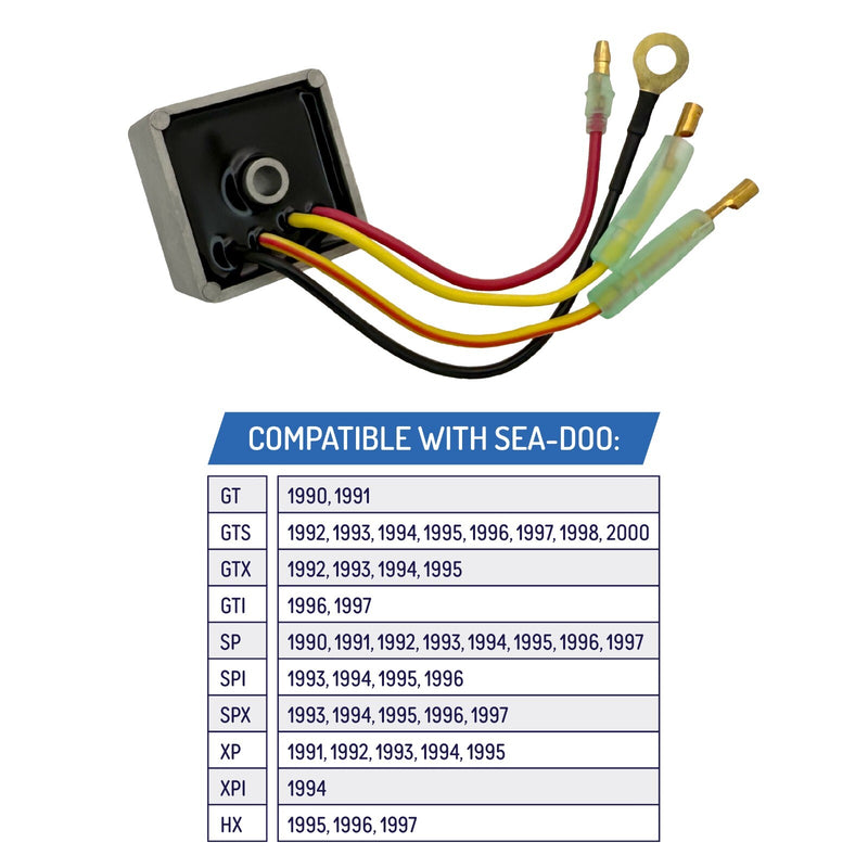 278000123 Voltage Regulator for SeaDoo GT GTS GTX GTI SP SPI SPX XP XPI HX