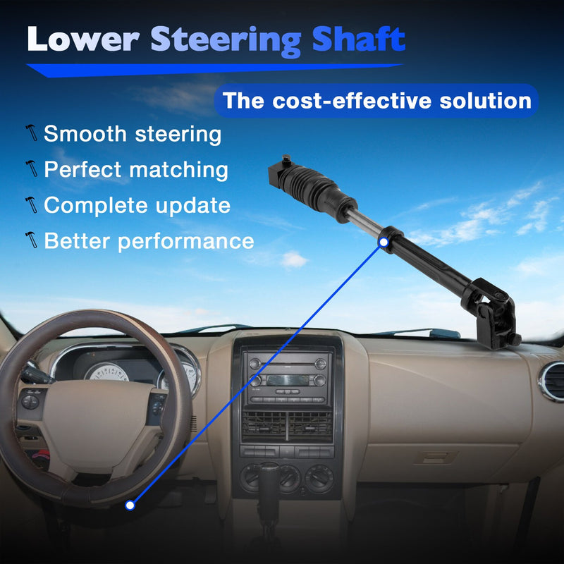 425384 Steering Shaft Lower for Ford Explorer Mountaineer 2002 2010 3L2Z3B676B