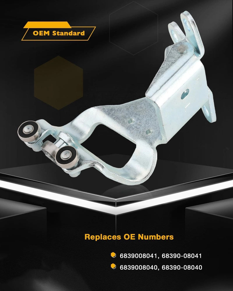 Driver Side Slide Door Hinge and Roller Assembly for Toyota Sienna 11-20 3.5L V6