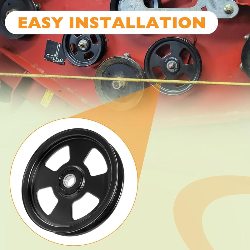 1329424 Deck Idler Pulley for Exmark Lazer Z E S X Series 52 60 72 Inch Toro