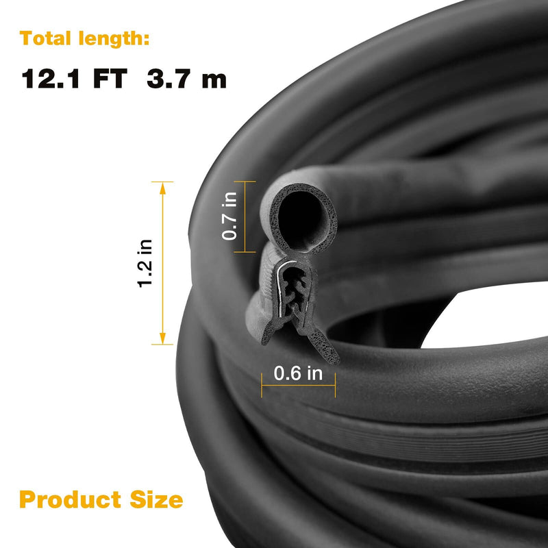 6446106060 Rear Trunk Lid Weatherstrip Rubber Seal for Toyota Camry RAV4 07 16