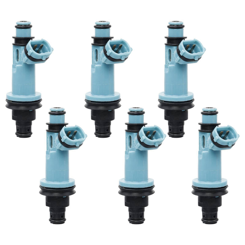 2325046090 Fuel Injectors Set for Lexus GS300 IS300 SC300 Toyota Supra 98 to 05 6X
