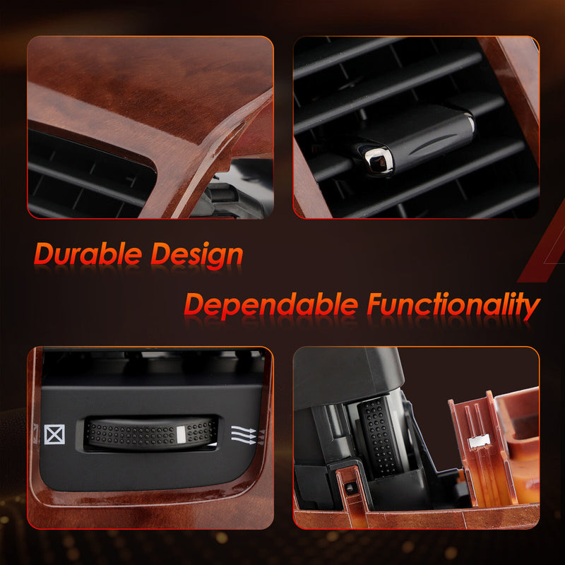 Instrument Air Vent Finish Panel Garnish for Lexus GX470 Toyota Prado 2003-2009