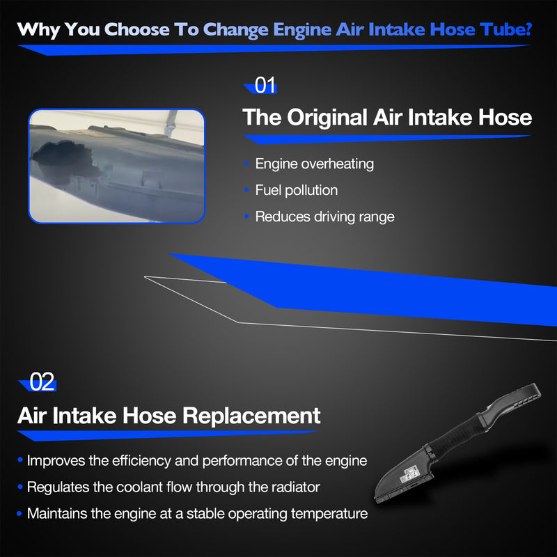 Engine Air Cleaner Intake Hose Tube for Mercedes Benz GLA250 CLA250 2014 2020