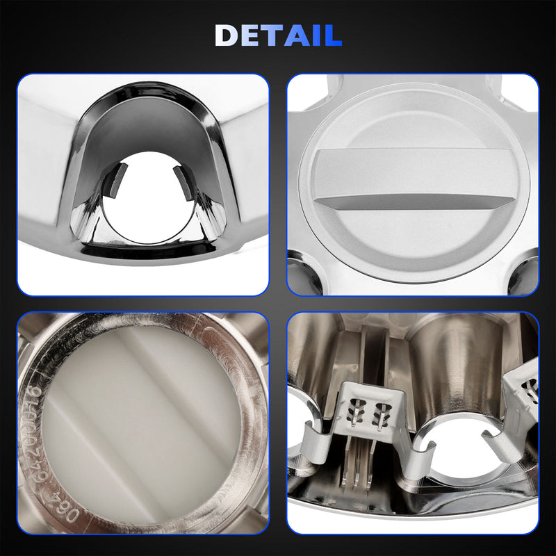 HC3Z1130E Front Rear Wheel Center Hub Cap Chrome for Ford F250 Super Duty 17 24