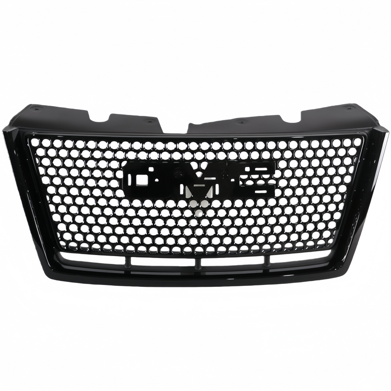 DURAFORCE Gloss Black Front Bumper Upper Grille For GMC Terrain Denali 2010-2015