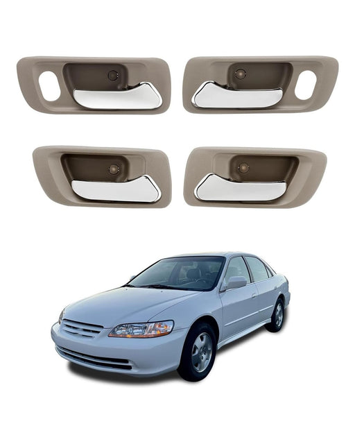 DURAFORCE 72165S84A01ZC Interior Door Handle Kit for Honda 1998 2004 Accord Odyssey