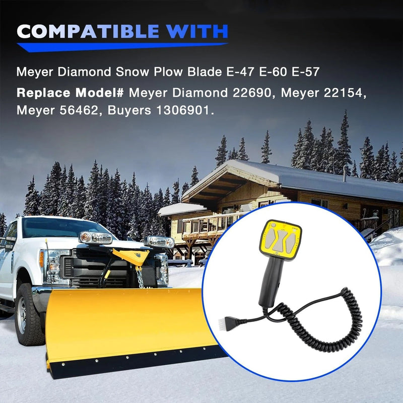 Handheld Snow Plow Controller for Meyer Diamond Snow Plow Blade E47 E60 E57
