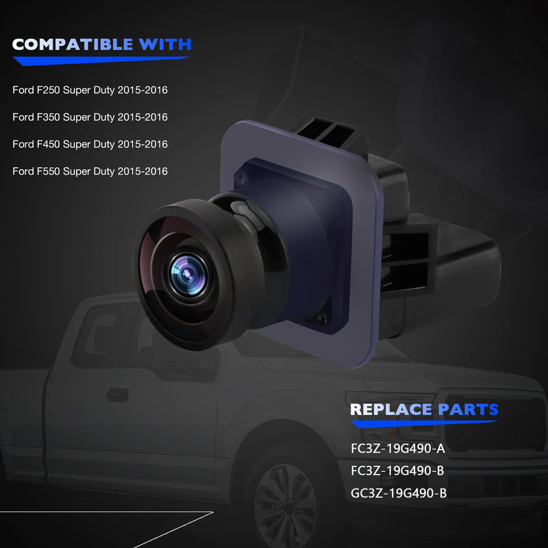 FC3Z19G490B Rear Backup Camera for 2015 2016 Ford F250 F350 F450 F550 Super Duty