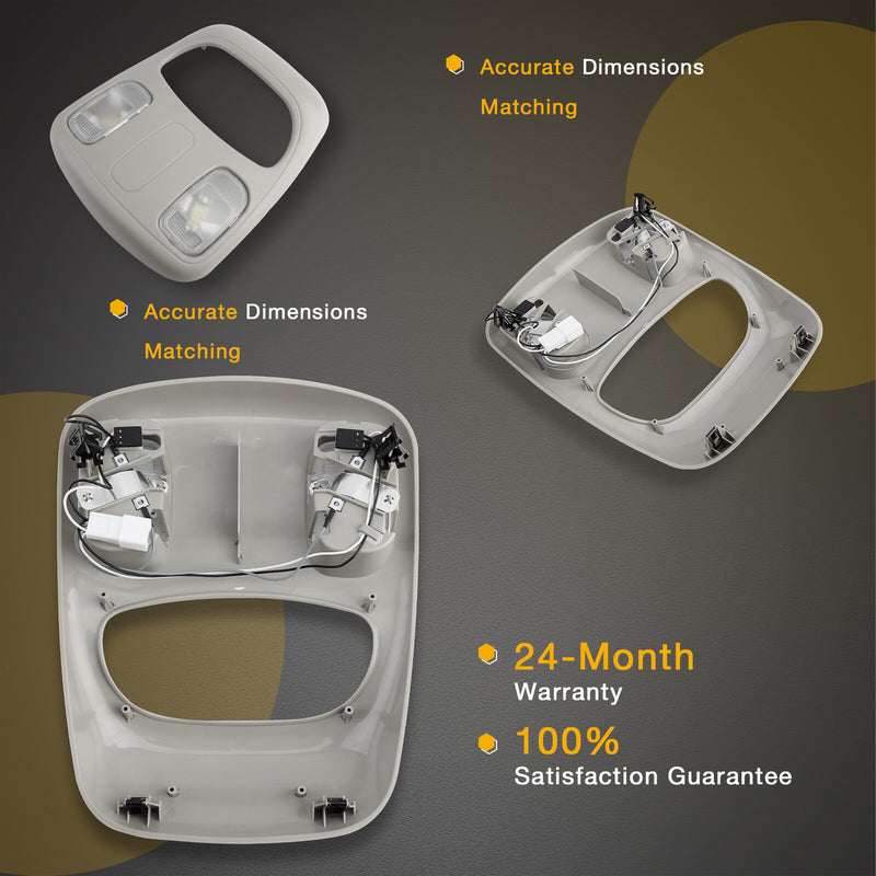 1DK78BD1AA Overhead Console Housing Reading Light For 02 10 Ram 1500 2500 3500