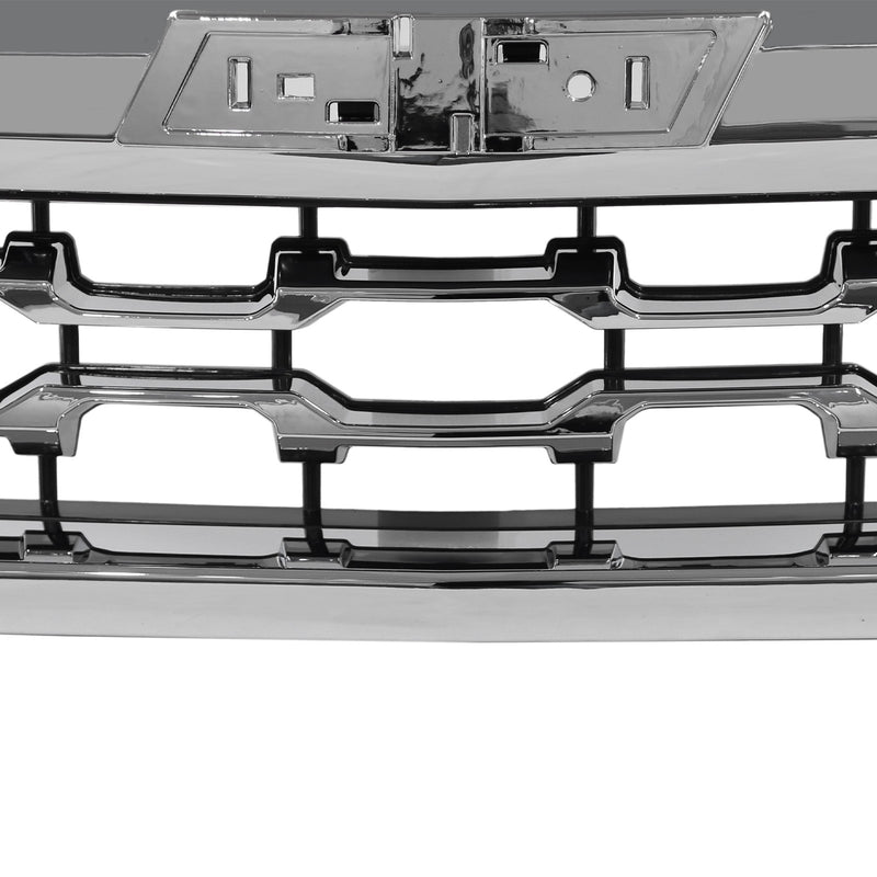 DURAFORCE For Chevrolet Silverado 1500 2016 2017 2018 Chrome Front Bumper Grille LTZ Style