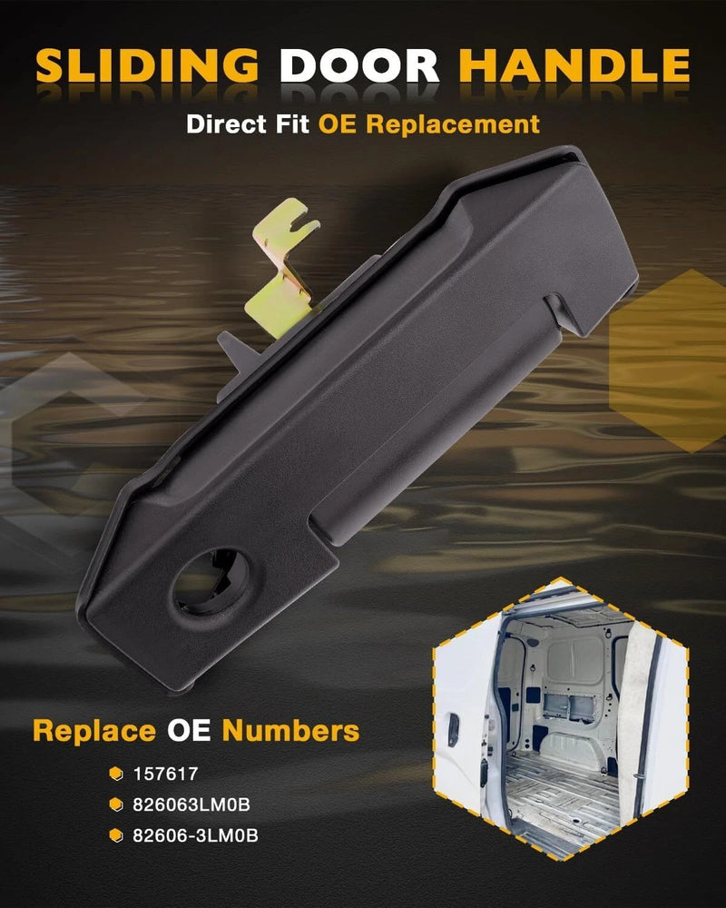 Exterior Rear Right Side Sliding Door Handle For Nissan NV200 City Express 13 21