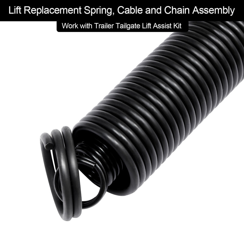 Trailer Tailgate Lift Assist Spring Cable Kit for Gorilla Lift Trailer Spring