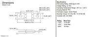 DURAFORCE 325 Amp MEGA AMG Fuse 32V 298 Series Time Delay Bolt Down for LittleFuse 2 Pieces