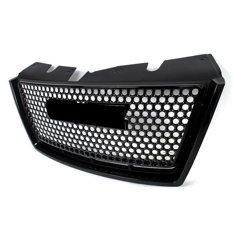 DURAFORCE Gloss Black Front Bumper Upper Grille For GMC Terrain Denali 2010-2015