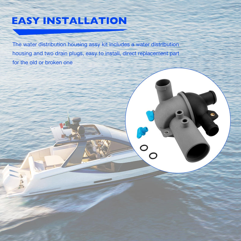 863631T1 Distribution Housing for Mercury Mercruiser 4.3 5.0 5.7 6.2L Inboard