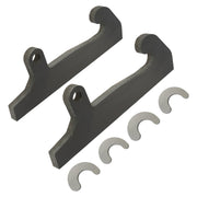 DURAFORCE Heavy Blank Quick Tach Bracket For JRB Loader mounts JRB 418 coupler w/ 4 Ears