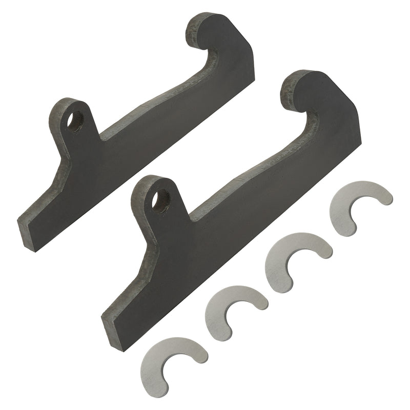 DURAFORCE Heavy Blank Quick Tach Bracket For JRB Loader mounts JRB 418 coupler w/ 4 Ears