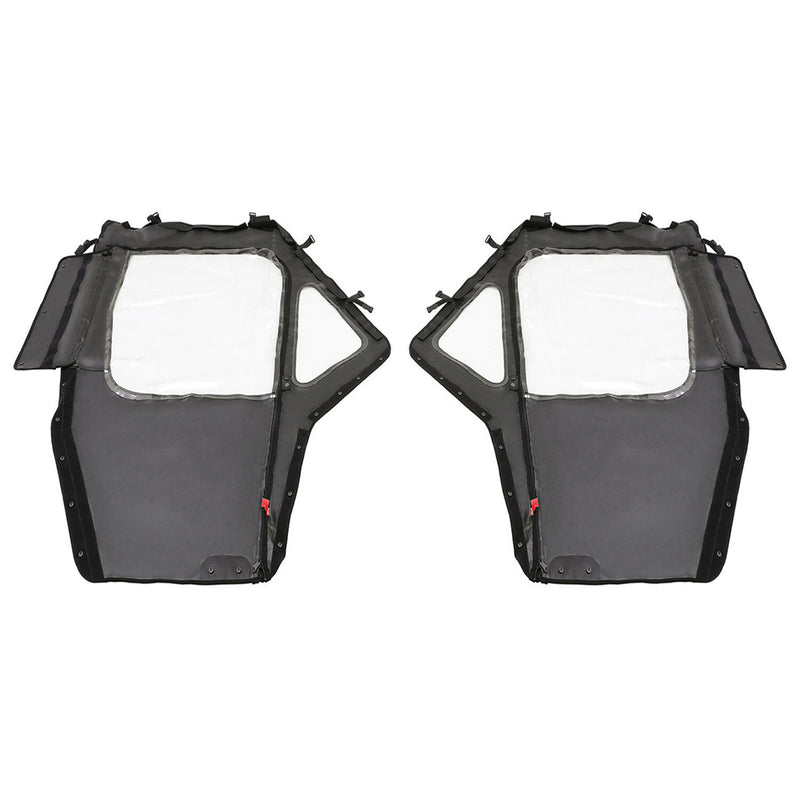 Soft Doors Kit Left Plus Right For Can Am Defender HD 5 7 8 9 10 2016 Plus 2 Seater