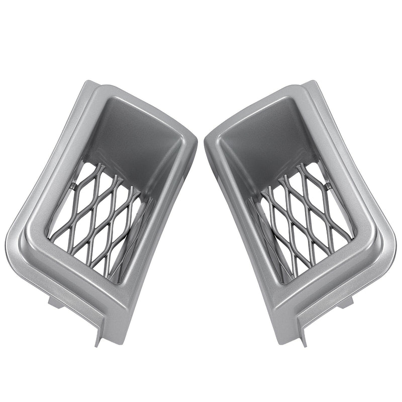 Bumper Caliper Air Duct Left Right Pair for 2003-2007 Chevrolet Silverado SS-Style
