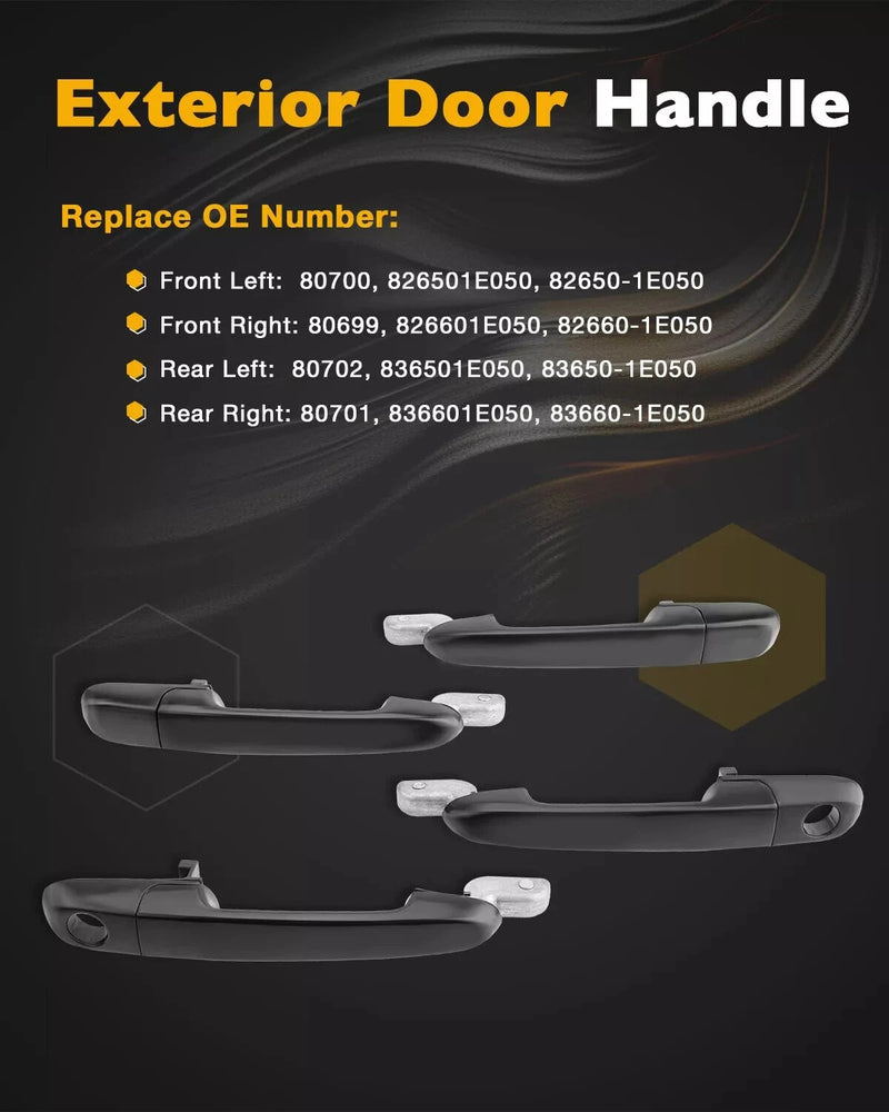 Exterior Door Handle Left Right For Hyundai Accent Dodge Attitude 2006 To 2011