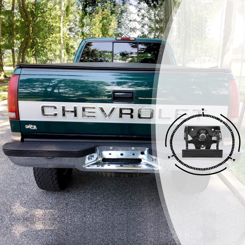 Chrome Tailgate Handle Door Handle Kit for 1988-2000 Chevy C/K 1500 2500 3500
