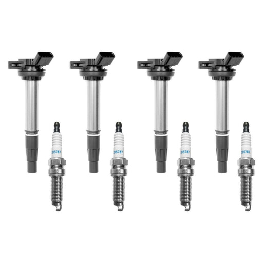 DURAFORCE UF596 Ignition Coil Spark Plugs Pack For Toyota Corolla Prius Lexus 1.8L 4