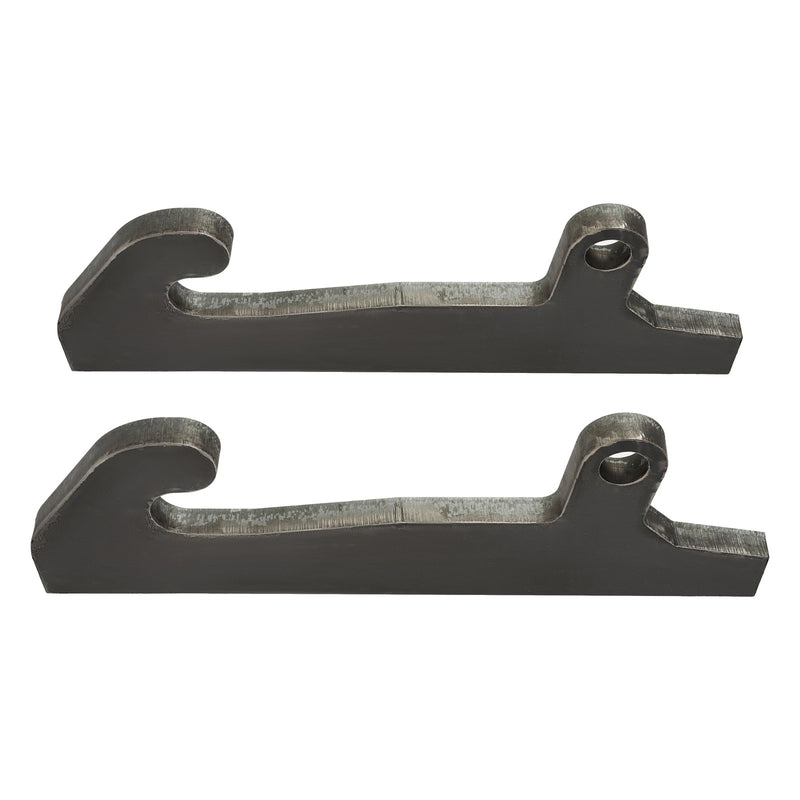 DURAFORCE Heavy Blank Quick Tach Bracket For JRB Loader mounts JRB 418 coupler w/ 4 Ears