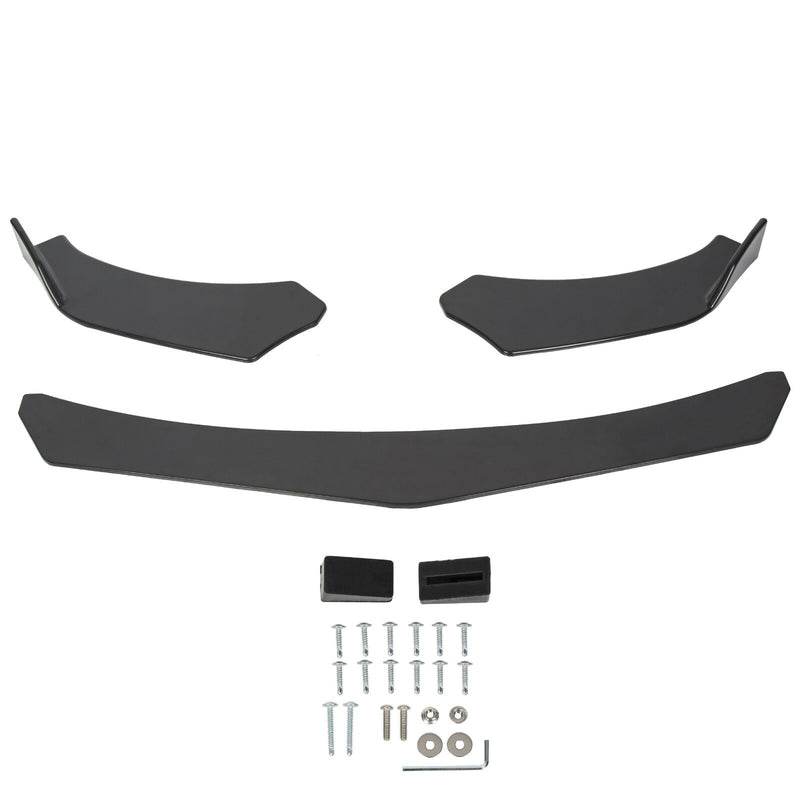 Front Bumper Lip Spoiler Splitter Body Kit Diffuser for 2018 2020 Toyota Camry