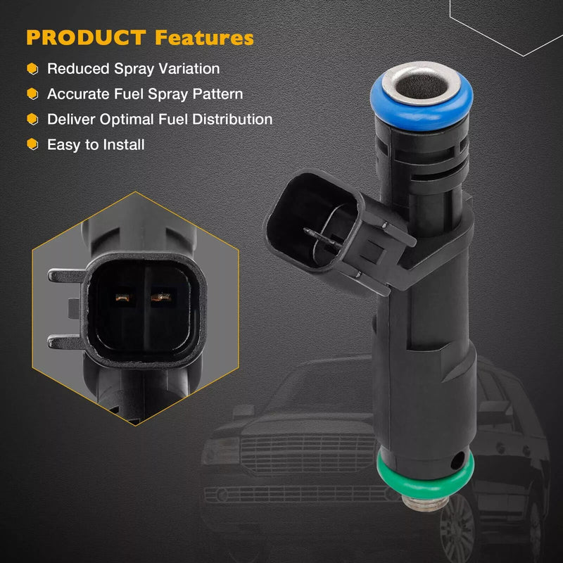 FJ817 Fuel Injector Set for Ford F150 F250 F350 Lincoln Navigator 5.4L 05 07 8x