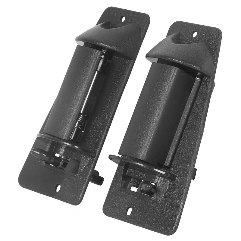 Door Handle Pair Rear Outside for 99-07 Chevy Silverado GMC Sierra Extended Cab