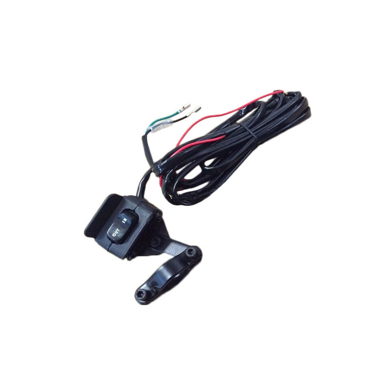 12V Winch Rocker Thumb Switch with Mounting Bracket Handle Bar Control Switch