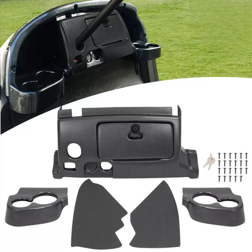 DURAFORCE Golf Cart Dashboard Cover & Drink Holder For Club Car Precedent Tempo Onward 08+