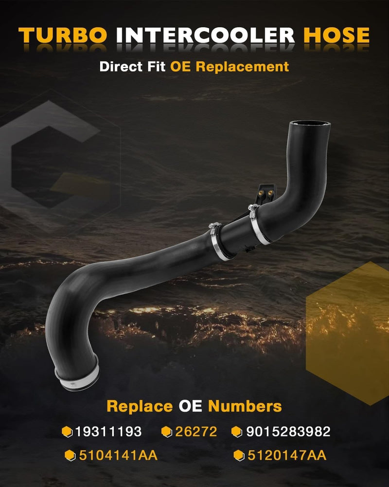 Turbo Intercooler Pipe Hose Assy for Dodge Mercedes Benz Sprinter 2500 3500 2.7L