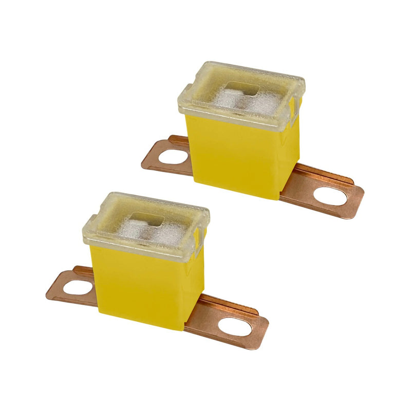 DURAFORCE 60A Bent Male Fuse Cartridge FLD PAL Auto Link for Car Truck RV SUV 2 Pack