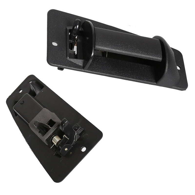 Door Handle Pair Rear Outside for 99-07 Chevy Silverado GMC Sierra Extended Cab