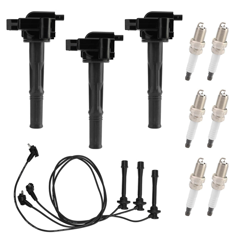 UF156 Ignition Coil & Spark Plugs w Wire for 95-04 Toyota Tacoma Tundra 4Runner