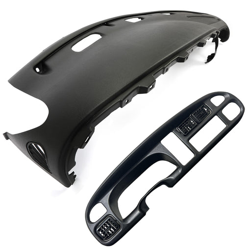 DURAFORCE Dash Instrument Panel Pad Replacement Vent for 1998-2002 Dodge Ram 1500 2500 3500