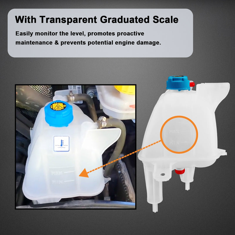 603832 Coolant Recovery Reservoir For ProMaster 14 21 1500 2500 3500 52014880AA